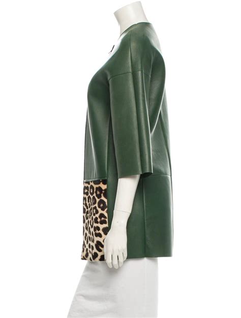 celine green jacket|the realreal celine jacket.